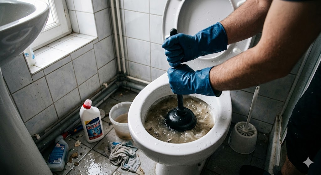 Débouchage WC
